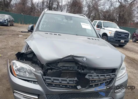 2013 Mercedes-Benz Ml 350 4Matic from USA, damaged, VIN 4JGDA5HB8DA197559